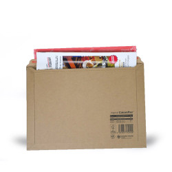 Kartonnen envelop met zijdelingse opening A4 34 x 23,5 cm